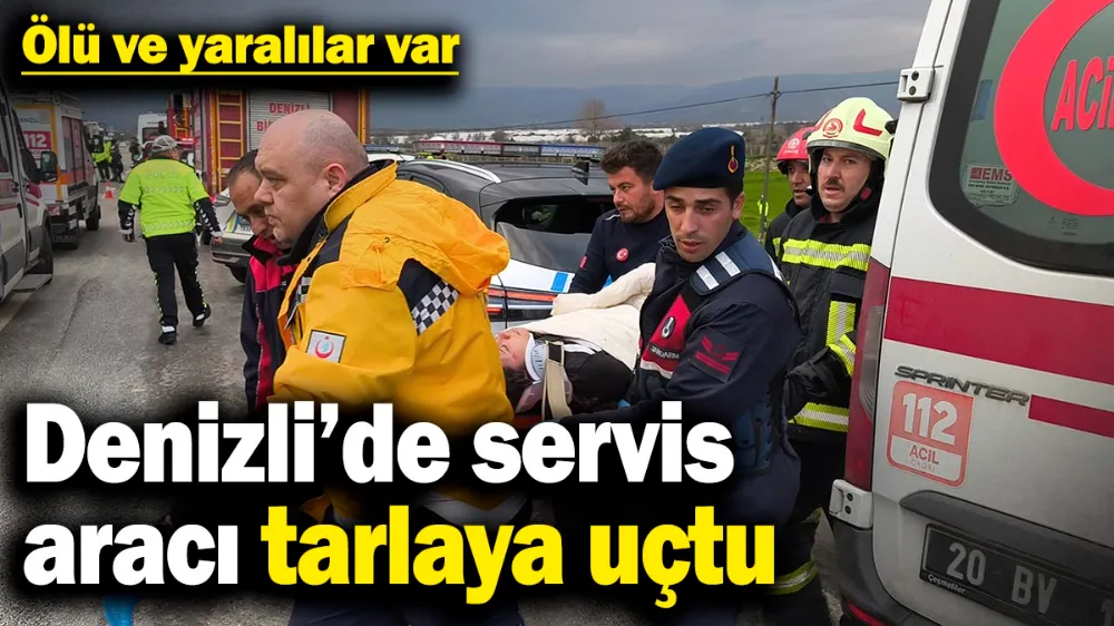 Halter turnuvasına katılmak üzere yola çıkan kafile aracı tarlaya uçtu! 