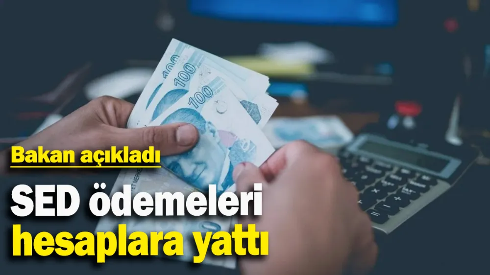 SED ödemeleri hesaplara yattı