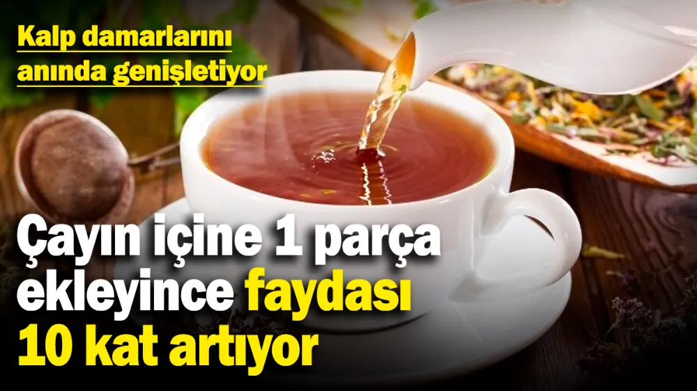 Kalp damarlarını anında genişletiyor! 