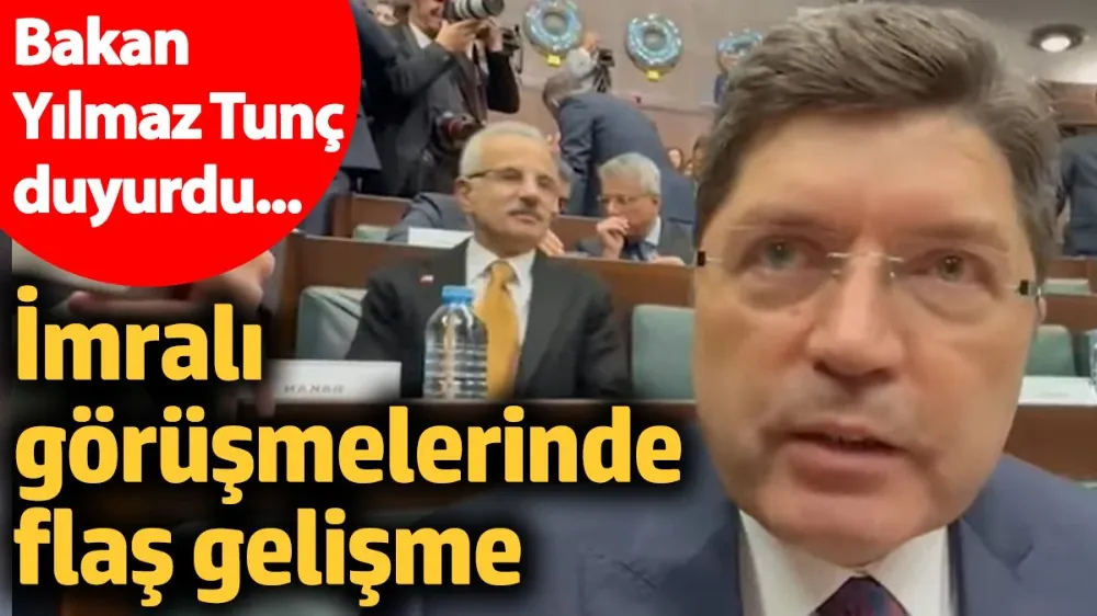 Adalet Bakanı Yılmaz Tunç