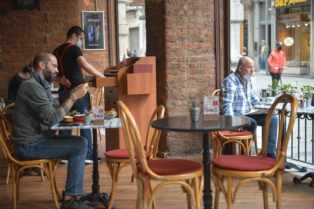 Kafelerde masa ücreti tarifesi! 