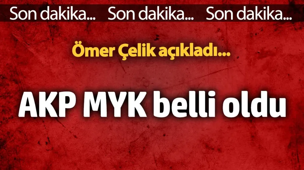 AK Parti’nin Yeni A Takımı Belli Oldu! 