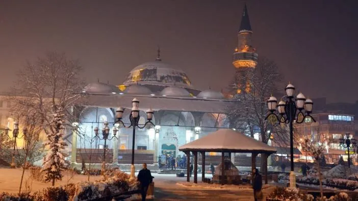 Erzurum -32,6 derece ile dondu