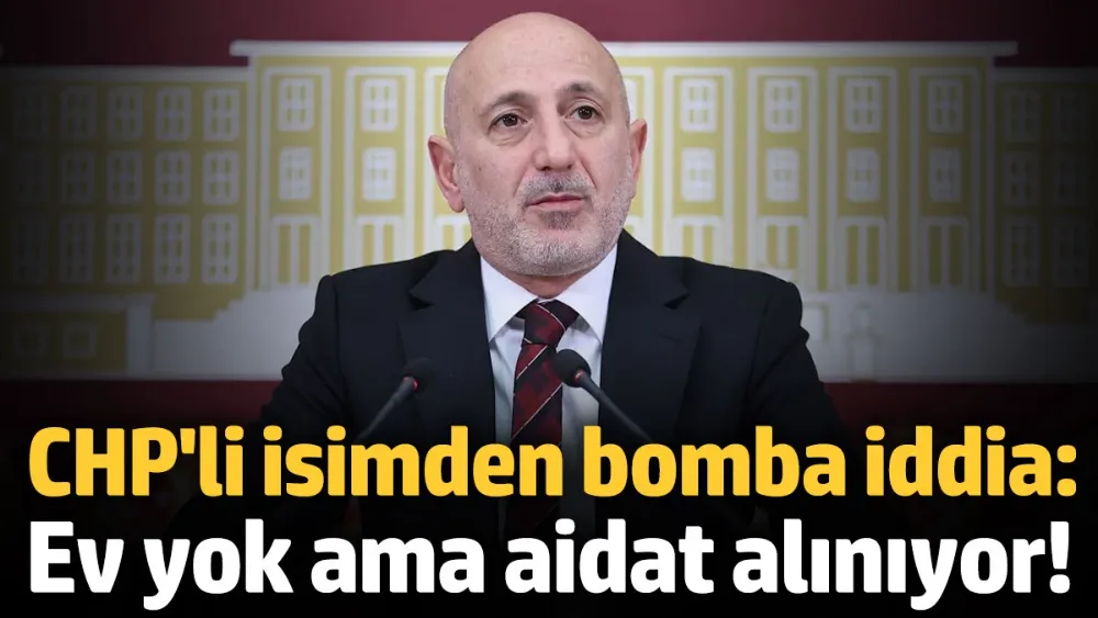 Ev yok ama aidat alınıyor!
