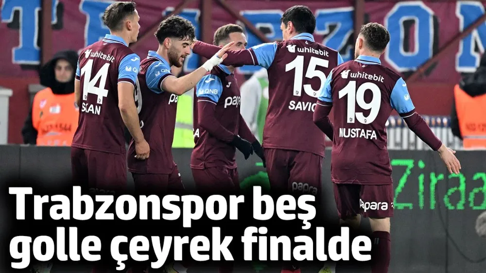 Trabzonspor 5 Çaykur Rizespor 2