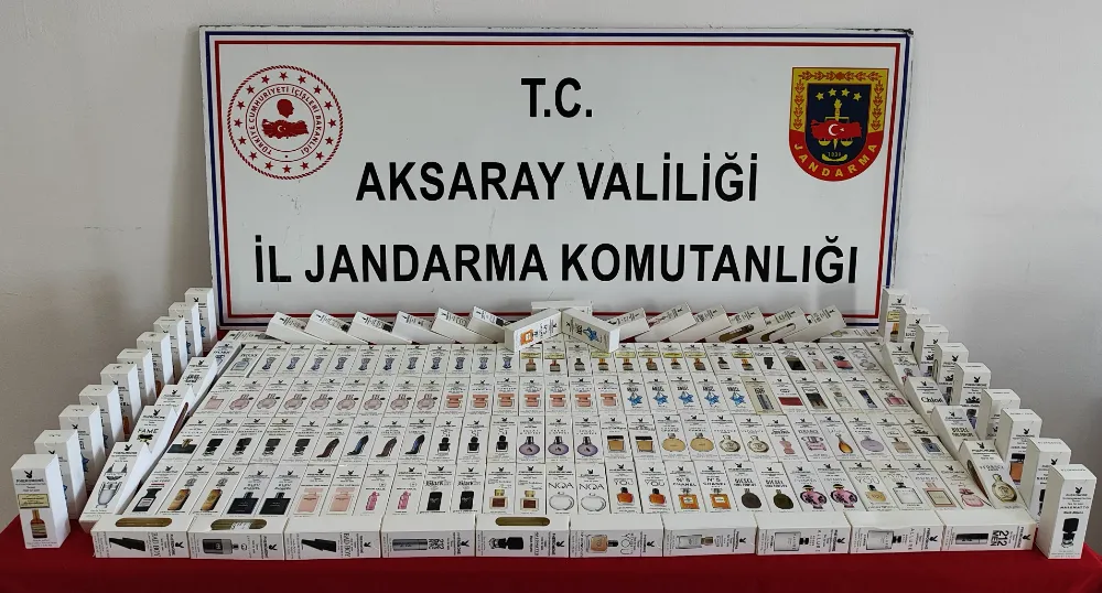 Aksaray’da Kaçak Parfüm Operasyonu: 1,2 Milyon TL’lik Vurgun Önlendi!