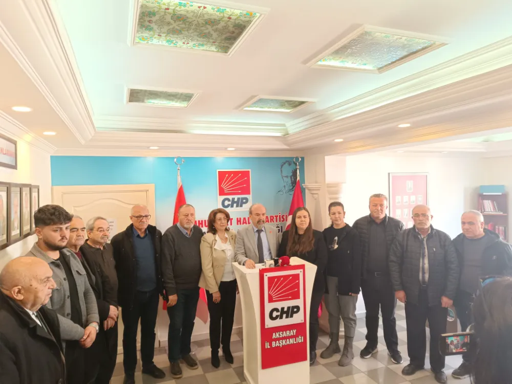 CHP Aksaray İl Başkanlığından Eğitim-Öğretim Dönemi Açıklaması