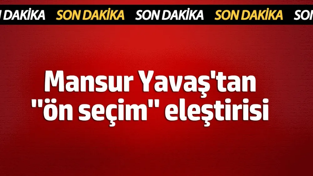 Mansur Yavaş