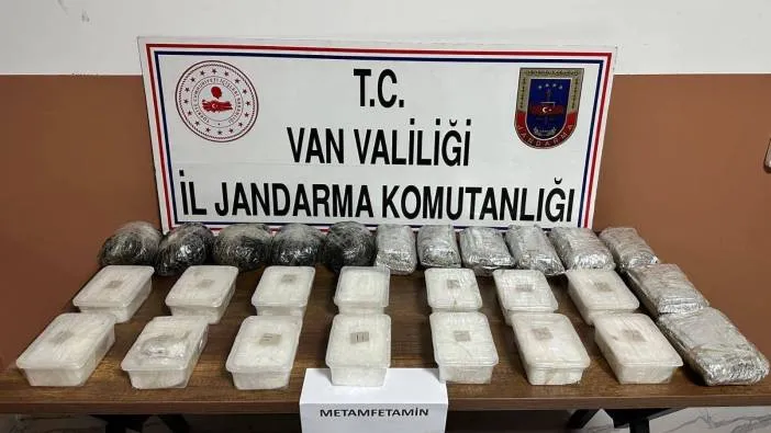 Van’da uyuşturucu operasyonu! 