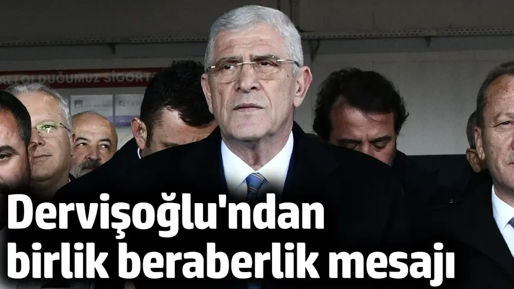 İYİ Parti lideri Dervişoğlu