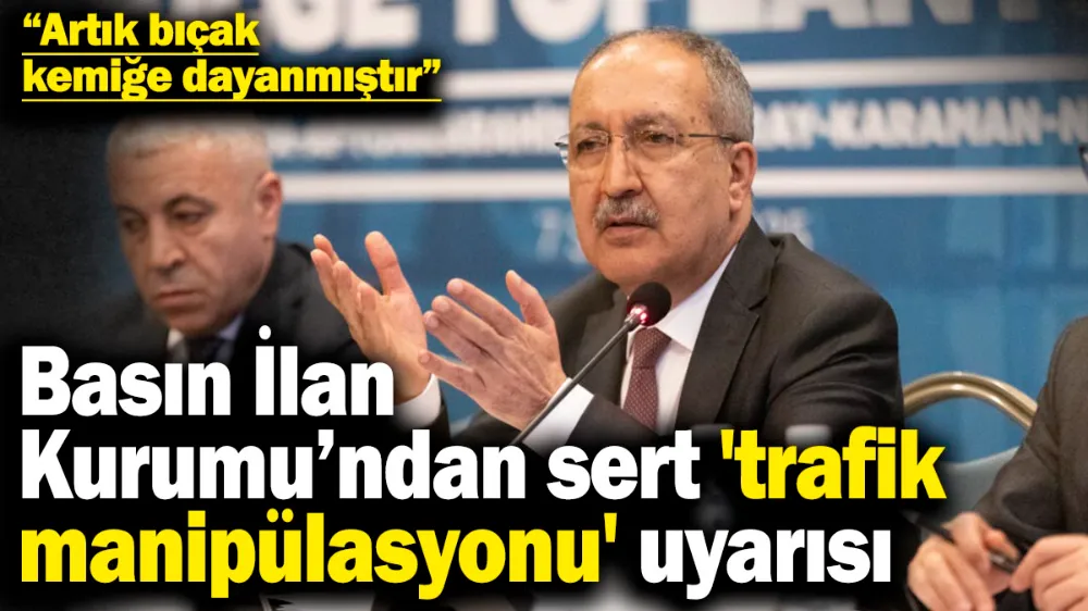 Artık bıçak kemiğe dayanmıştır