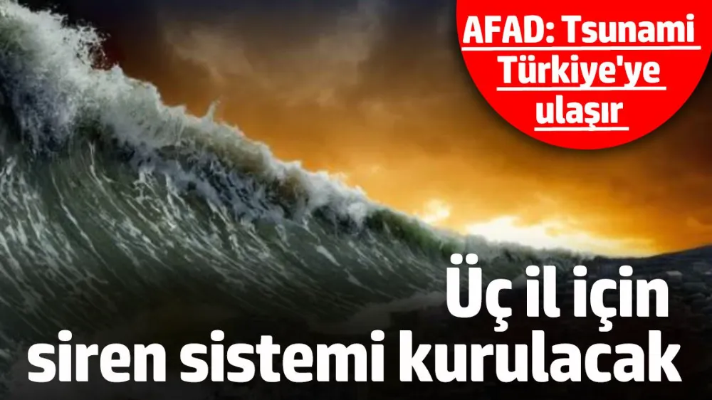 3 ile siren sistemi kurulacak