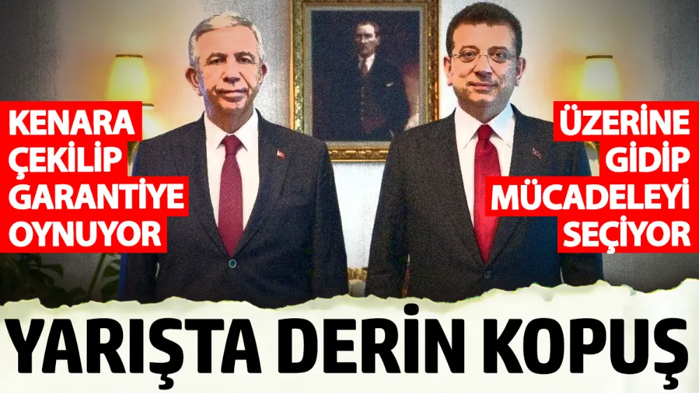 Ekrem İmamoğlu ve Mansur Yavaş arsında derin kopuş!