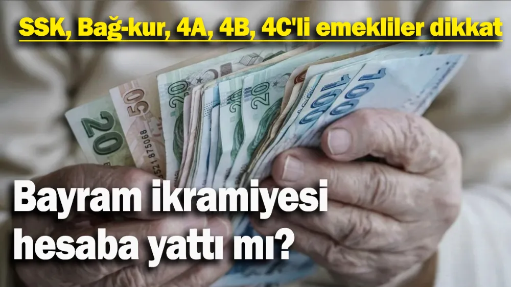 Bayram ikramiyesi hesaba yattı mı?