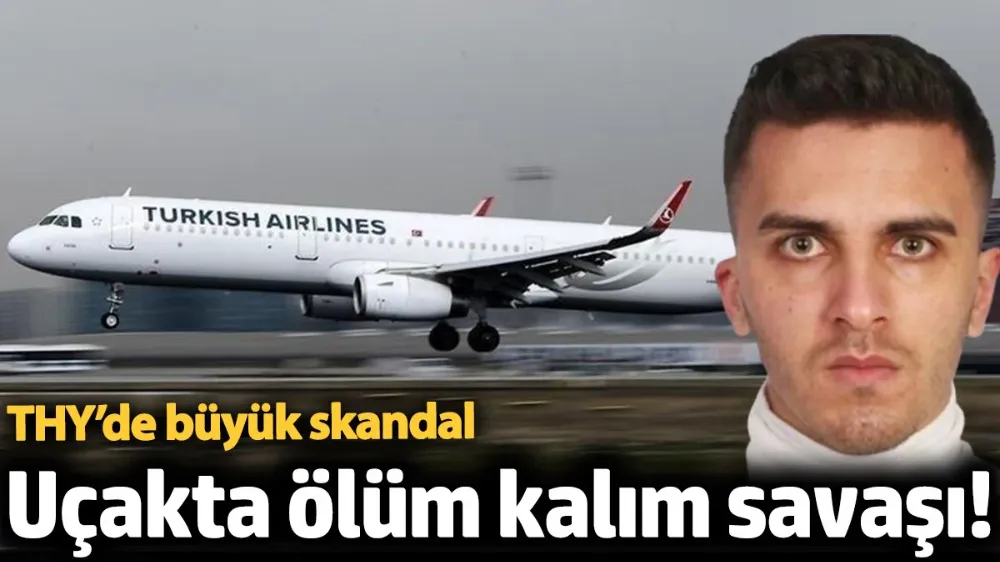 Uçakta ölüm kalım savaşı! 