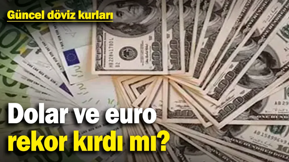 Dolar ve euro rekor kırdı mı? 