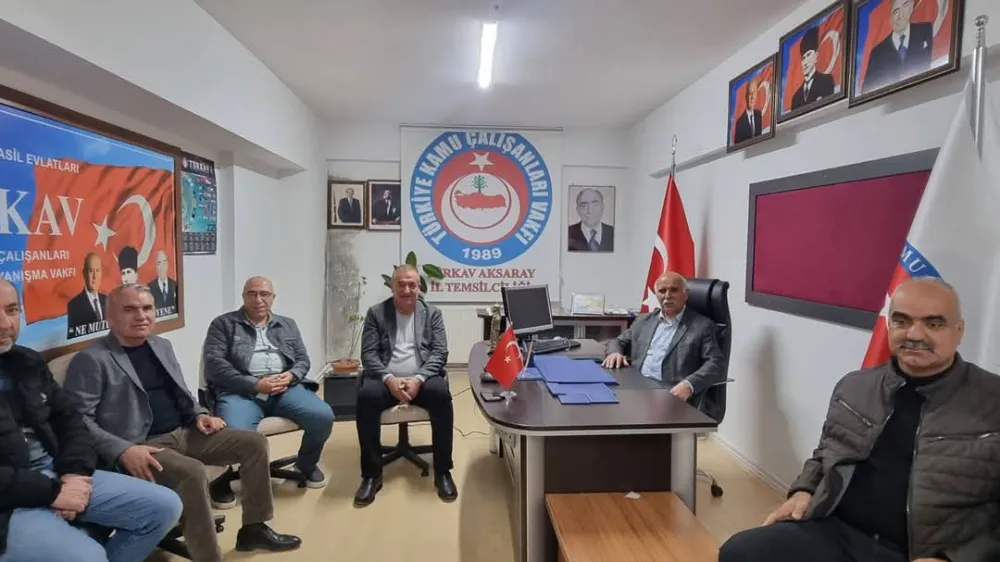 MHP Teşkilatından TÜRKAV Aksaray’a Anlamlı Ziyaret! 