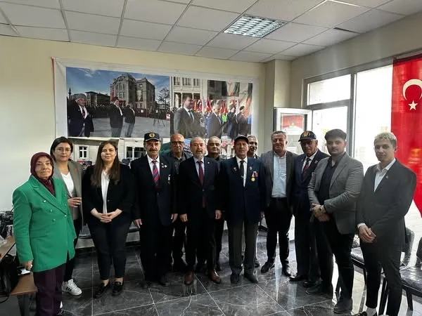 CHP Aksaray Teşkilatından Gazilere Vefa Ziyareti