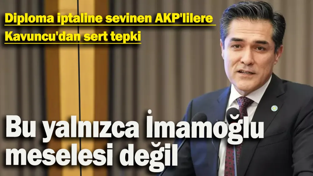 Bu yalnızca İmamoğlu meselesi değil