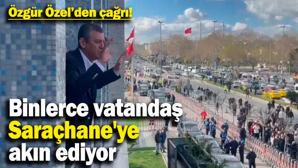 Binlerce vatandaş Saraçhane