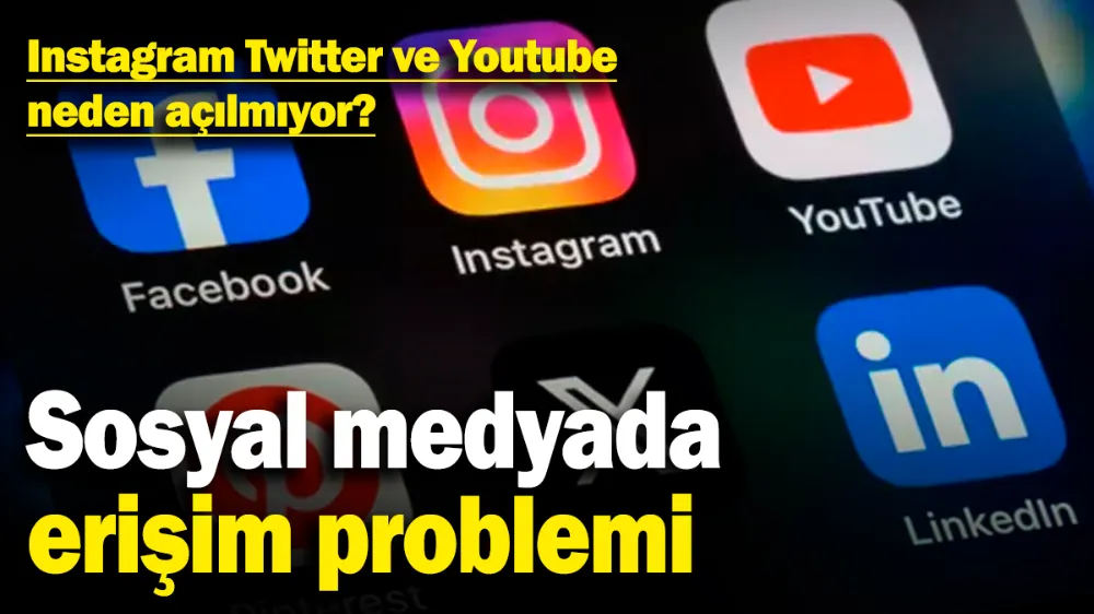 Sosyal medyada erişim problemi!