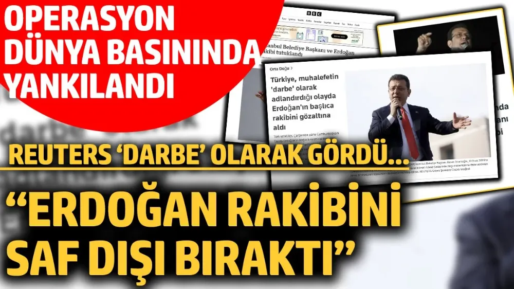  “Erdoğan rakibini saf dışı bıraktı”