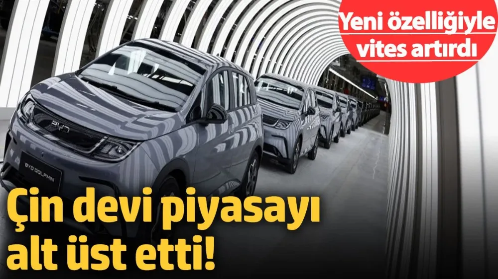 Çin devi piyasayı alt üst etti