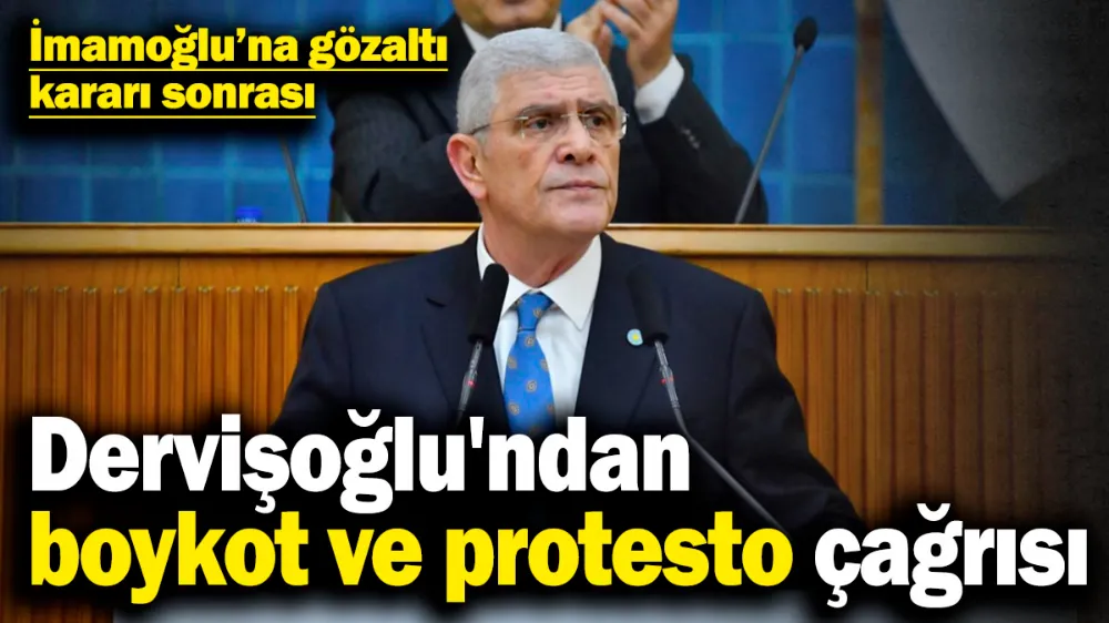 İYİ Parti lideri Dervişoğlu