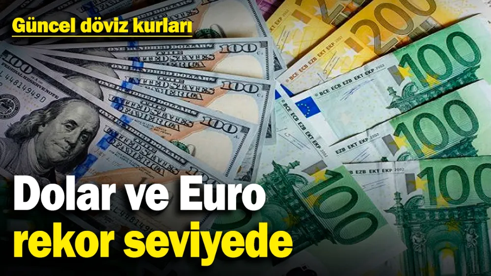 Dolar ve Euro rekor seviyede! 