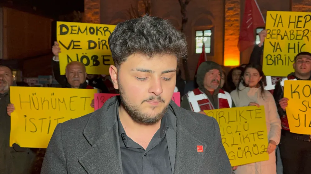 CHP Aksaray Gençlik Kolları Başkanından Açıklama