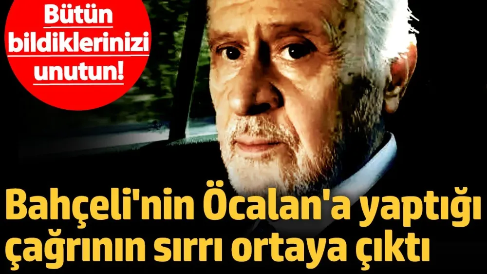 Bütün bildiklerinizi unutun !