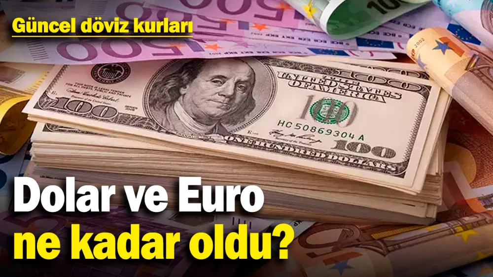 Dolar ve Euro ne kadar oldu! 