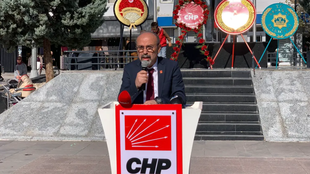Cumhuriyet Halk Partisi İl Başkanı Bilal ÖZDEMİR
