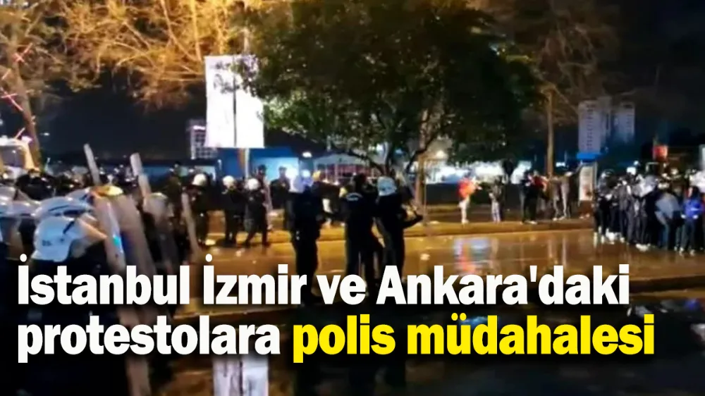 İstanbul İzmir ve Ankara