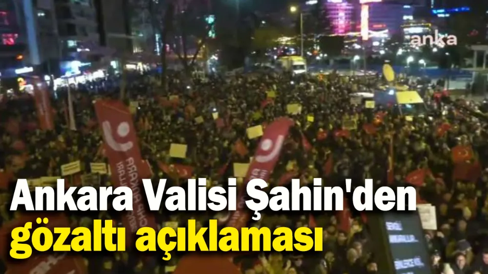 Ankara Valisi Şahin