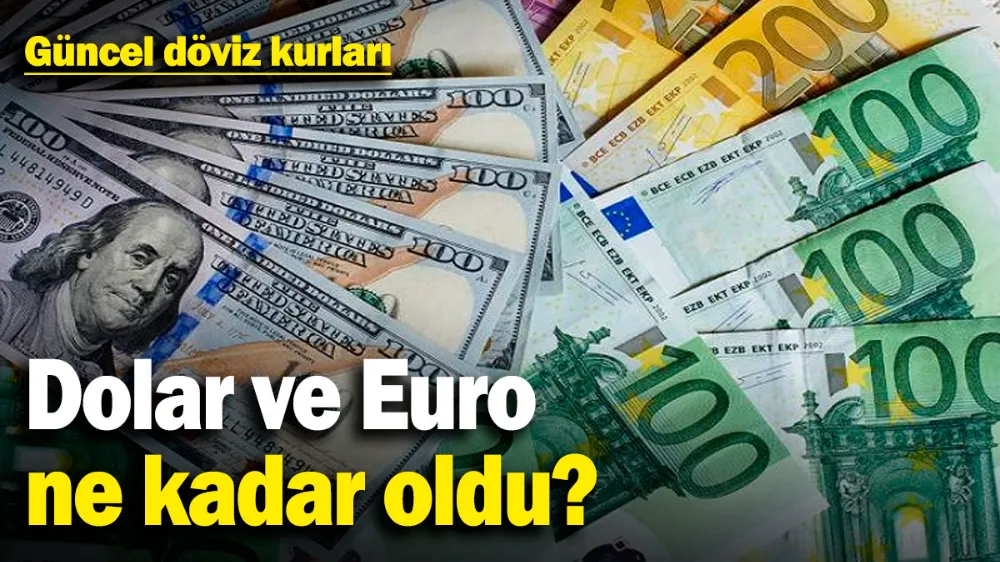 Dolar ve Euro ne kadar oldu?