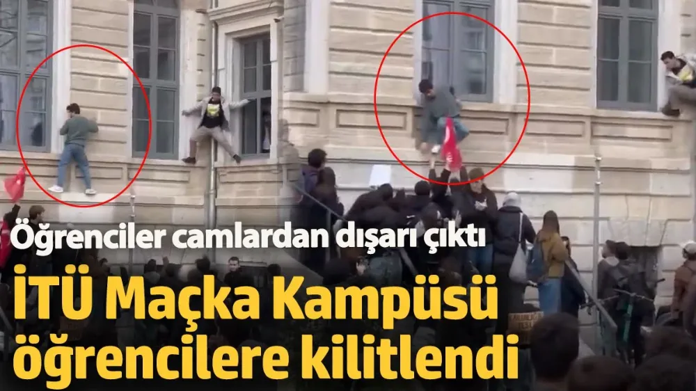 İTÜ Maçka Kampüsü öğrencilere kilitlendi! 
