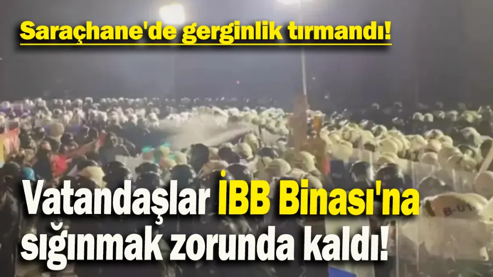 Vatandaşlar İBB Binası