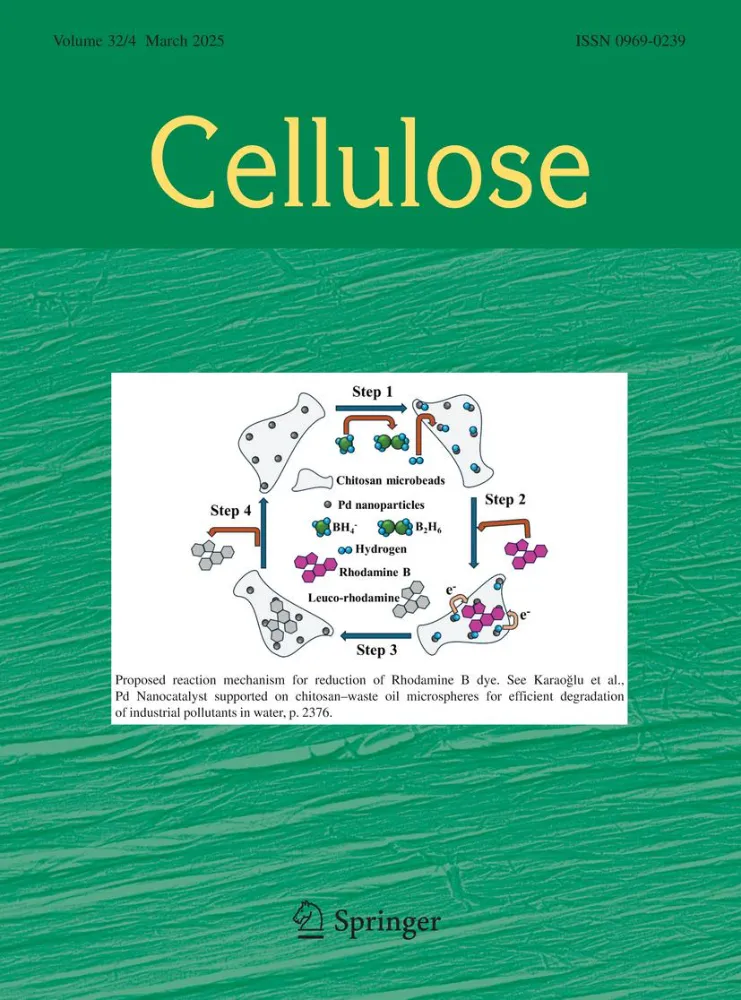 ASÜ’lü Akademisyenlerin Çalışması Cellulose Dergisi’nin Kapağında!
