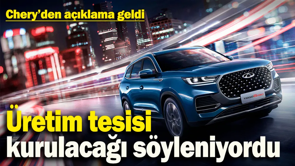Üretim tesisi kurulacağı söyleniyordu! 