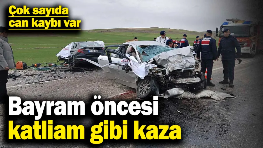Bayram öncesi katliam gibi kaza! 
