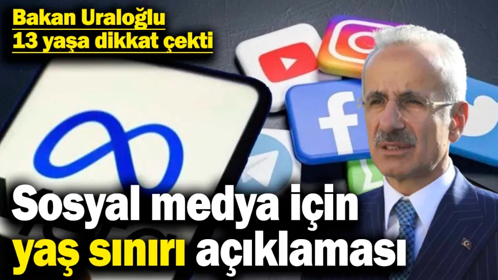 Sosyal medya için yaş sınırı açıklaması!
