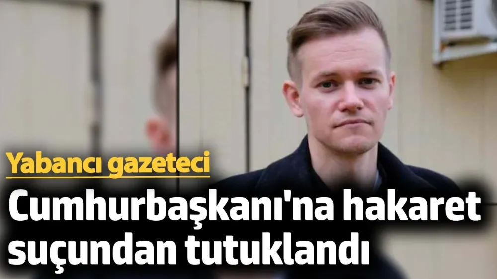 Yabancı gazeteci 