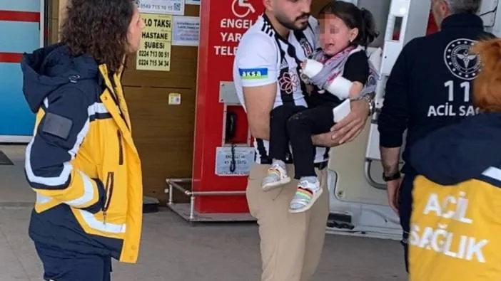 Balkondan düşen çocuk ağır yaralandı