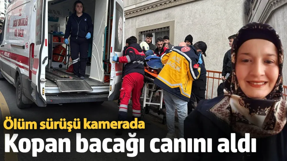 Kopan bacağı canını aldı! 