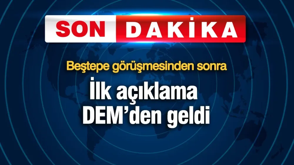 Beştepe görüşmesinden sonra ilk açıklama Sırrı Süreyya Önder