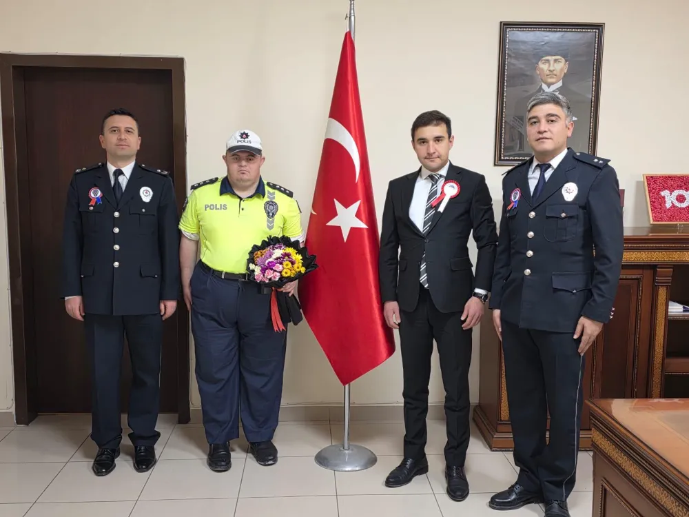Down Sendromlu Fatih’e Vali’den Polis Üniformalı Sürpriz!
