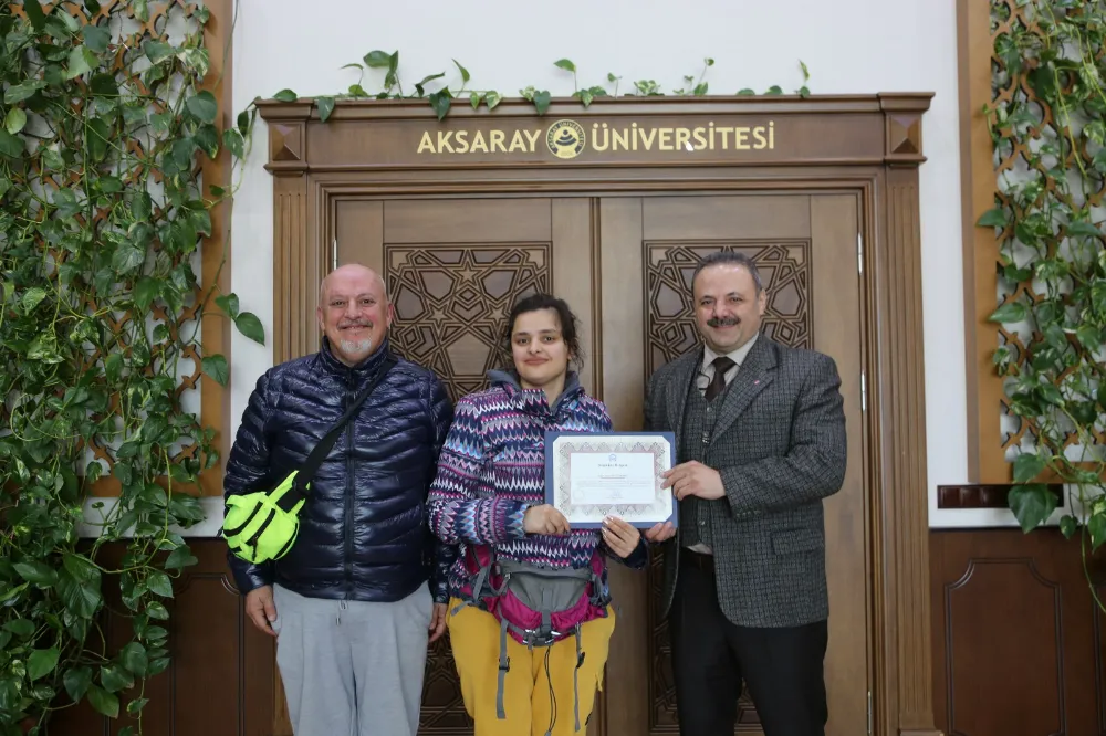 Türkiye Şampiyonu Kayra Nil, ASÜ’nün ve Aksaray’ın Gururu Oldu!