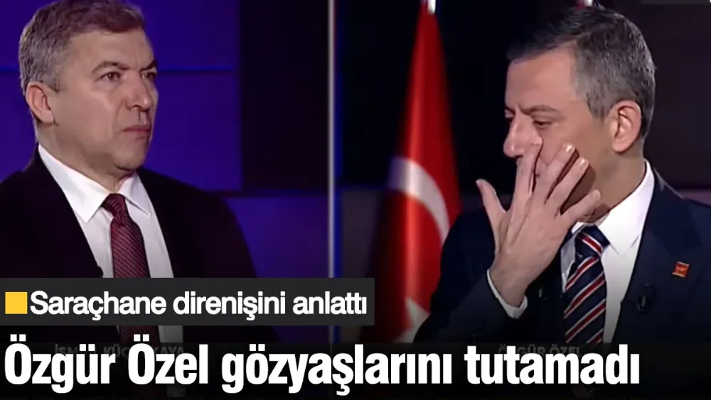 Özel Saraçhane direnişini anlatırken gözyaşlarını tutamadı
