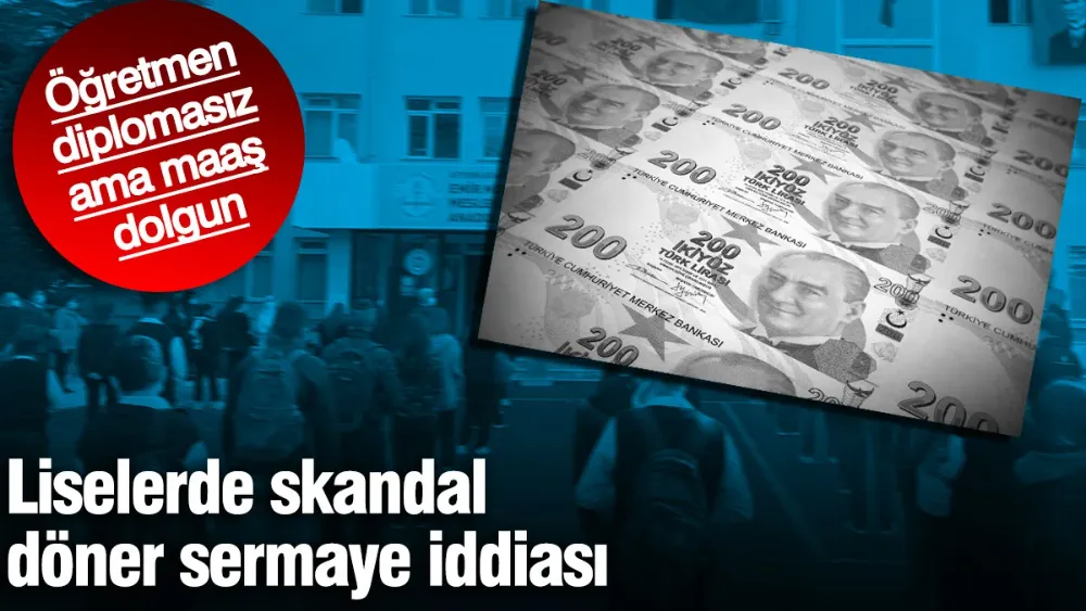 Liselerde skandal döner sermaye iddiası